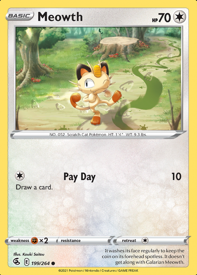 199/264 Meowth