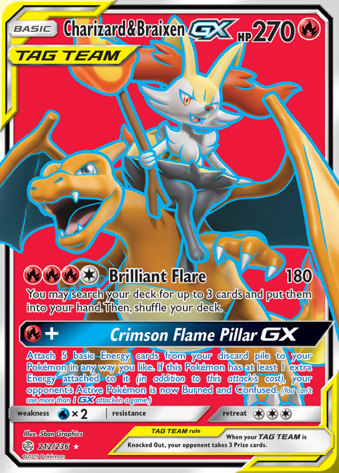 212/236 Charizard & BraixenGX