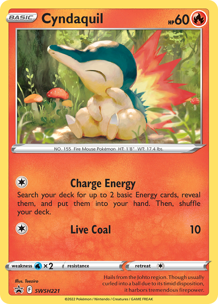 SWSH221 Cyndaquil