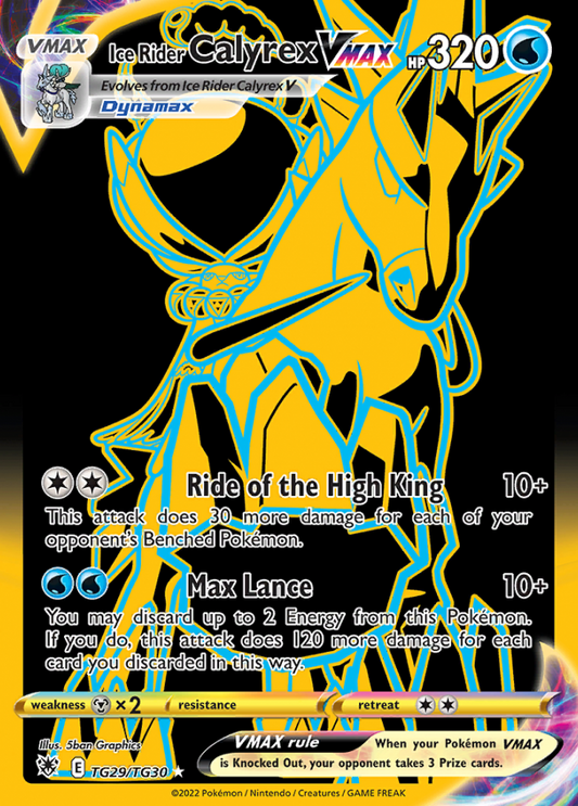 TG29/TG30 Ice Rider CalyrexVMAX