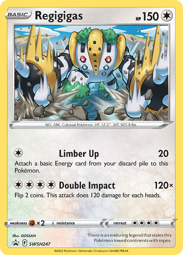 SWSH247 Regigigas
