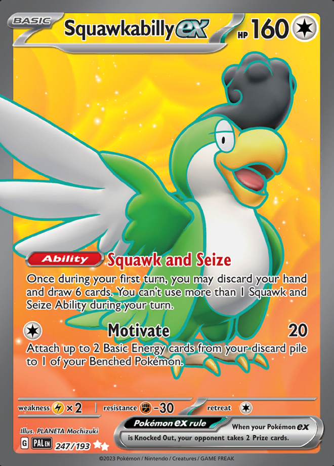 247/193 Squawkabilly ex