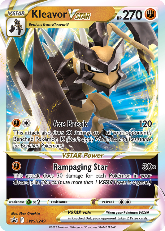 SWSH249 KleavorVSTAR