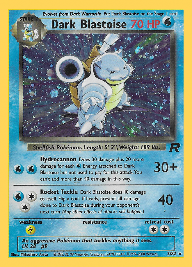 03/82 Dark Blastoise