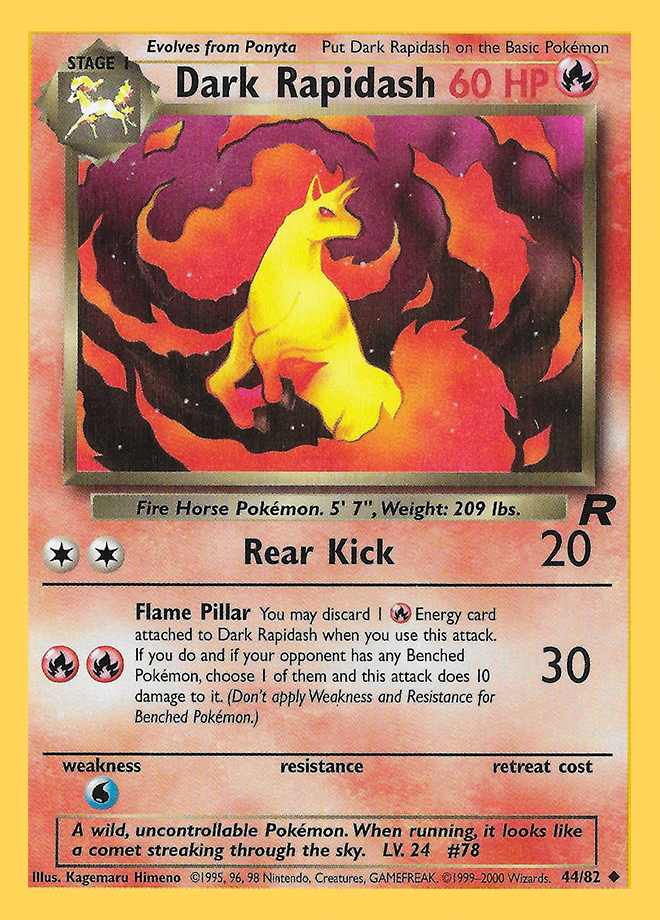 044/82 Dark Rapidash