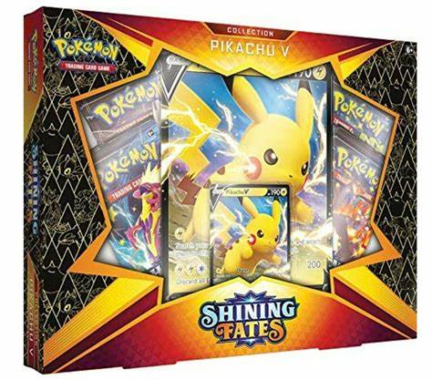 Shining Fates Pikachu V Box