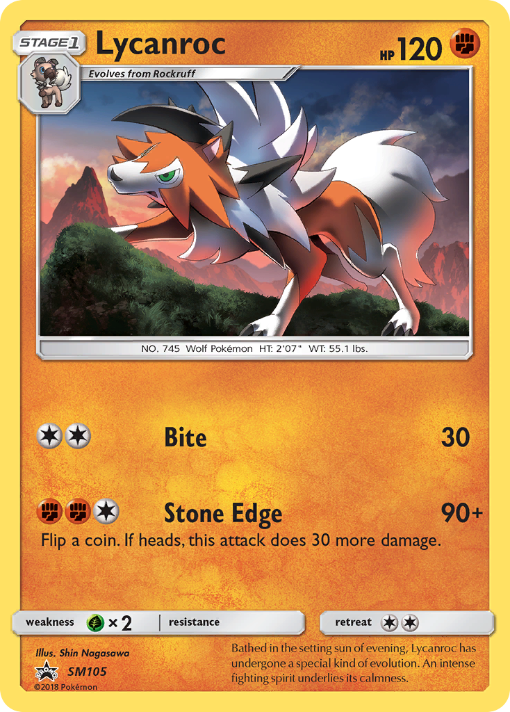 SM105 Lycanroc