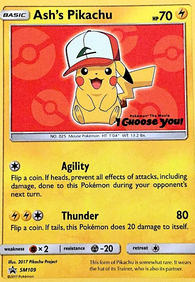 SM109 Ash's Pikachu