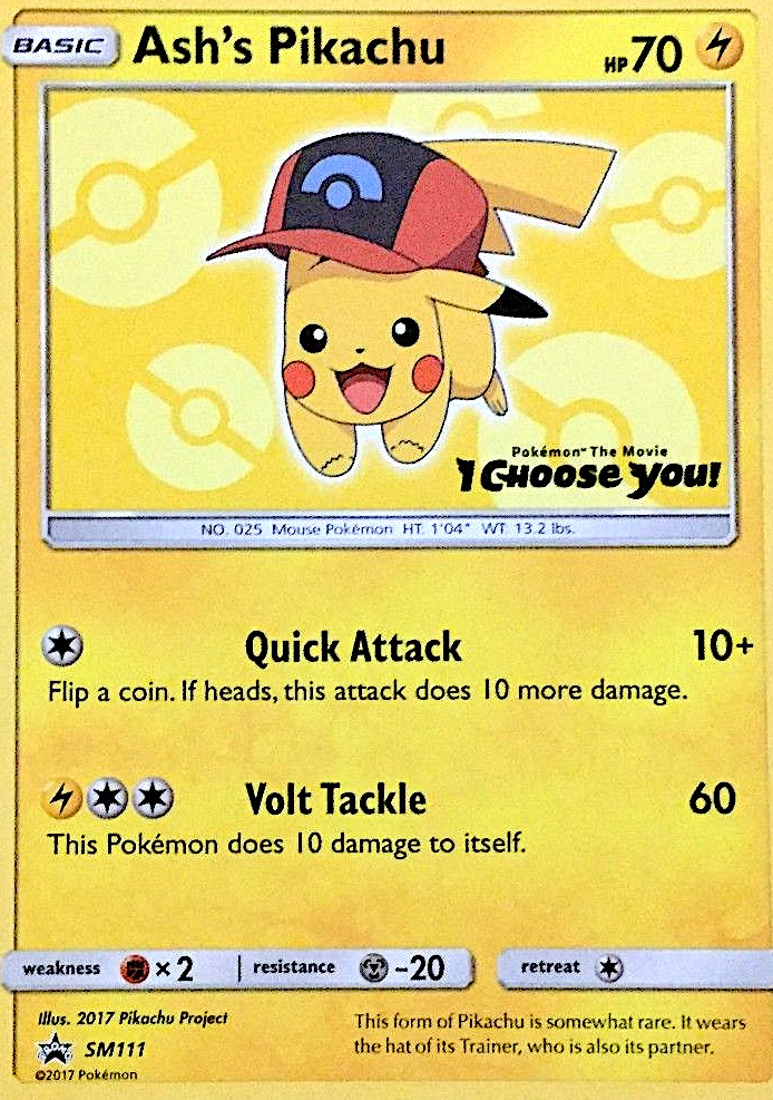 SM111 Ash's Pikachu
