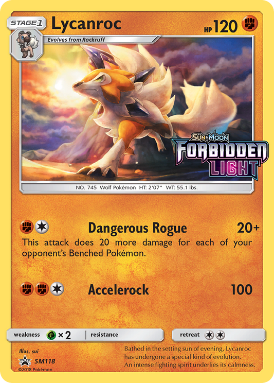 SM118 Lycanroc