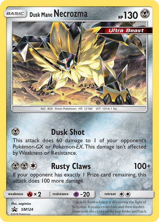 SM124 Dusk Mane Necrozma