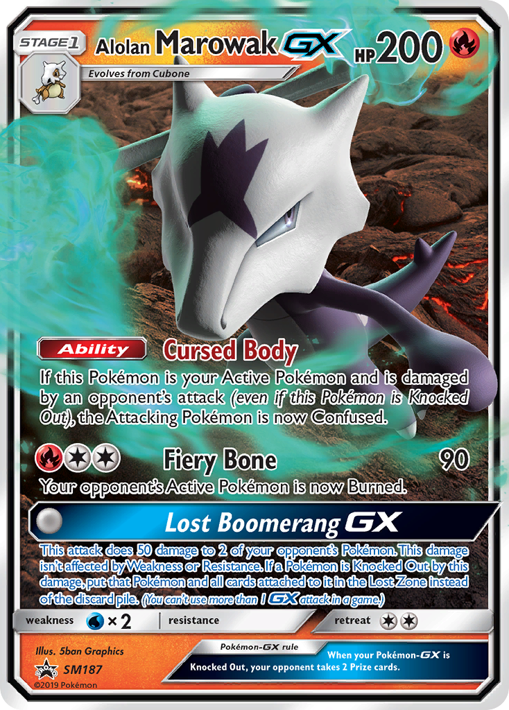 SM187 Alolan MarowakGX