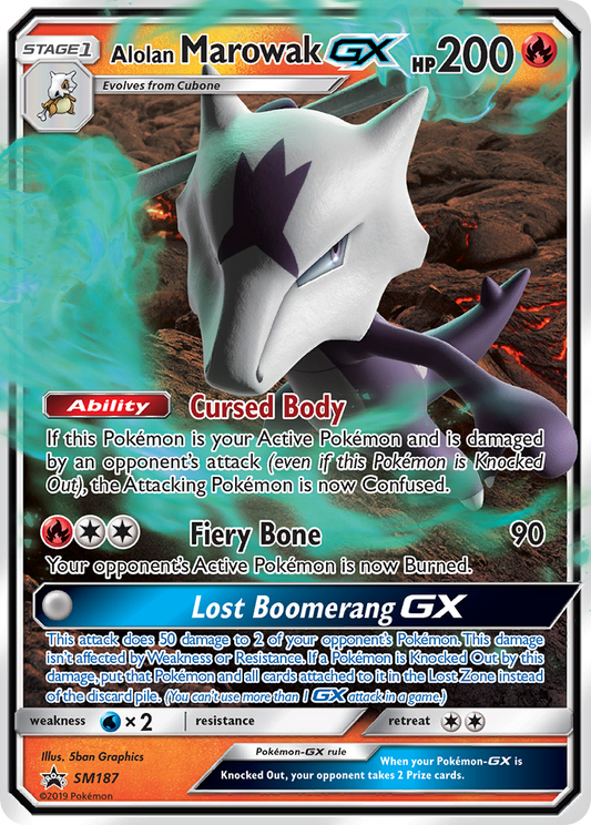 SM187 Alolan MarowakGX