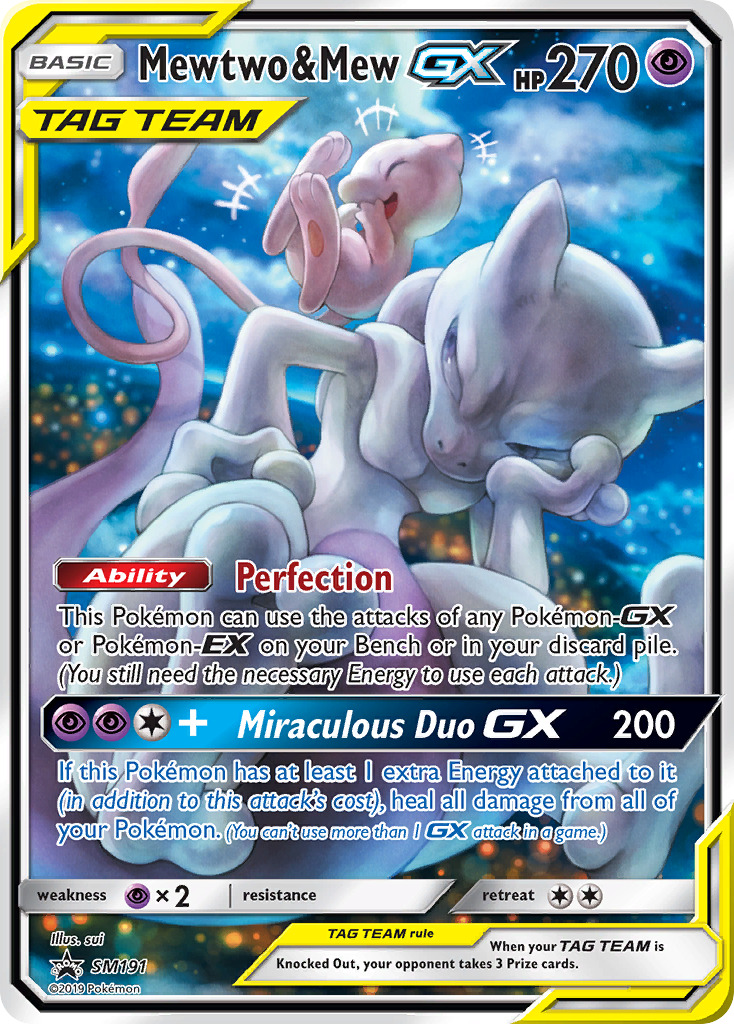 SM191 Mewtwo & MewGX