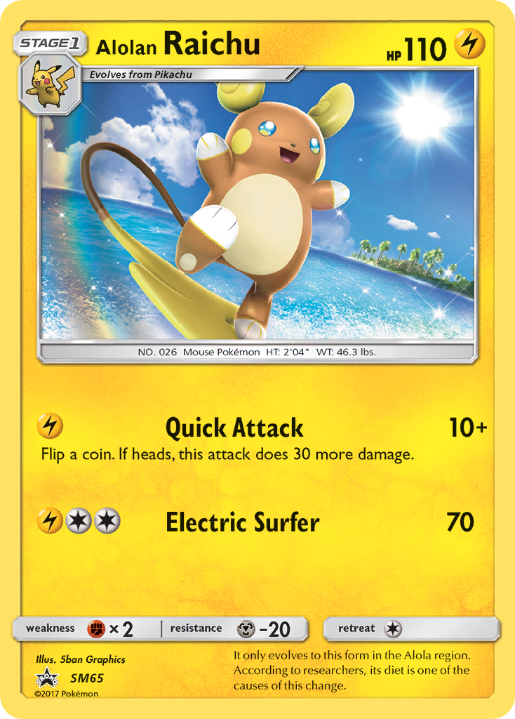 SM65 Alolan Raichu