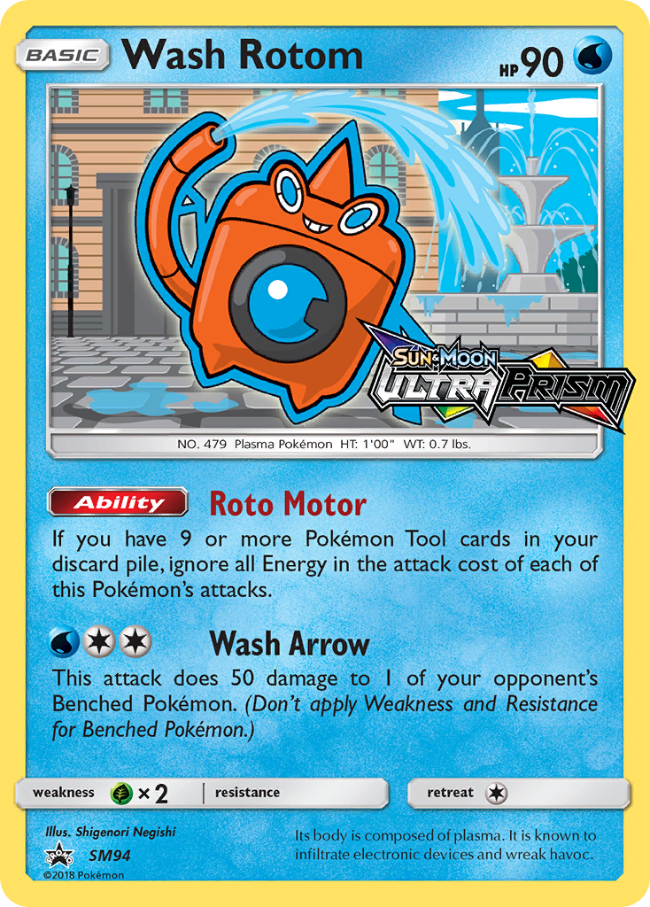 SM94 Wash Rotom