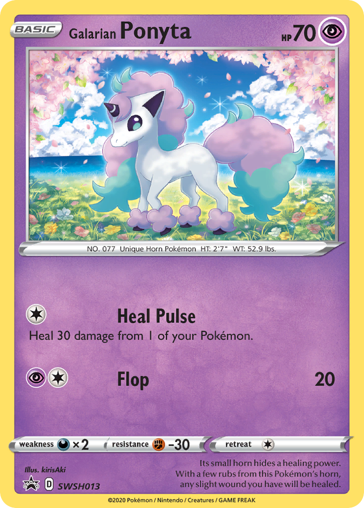 SWSH013 Galarian Ponyta