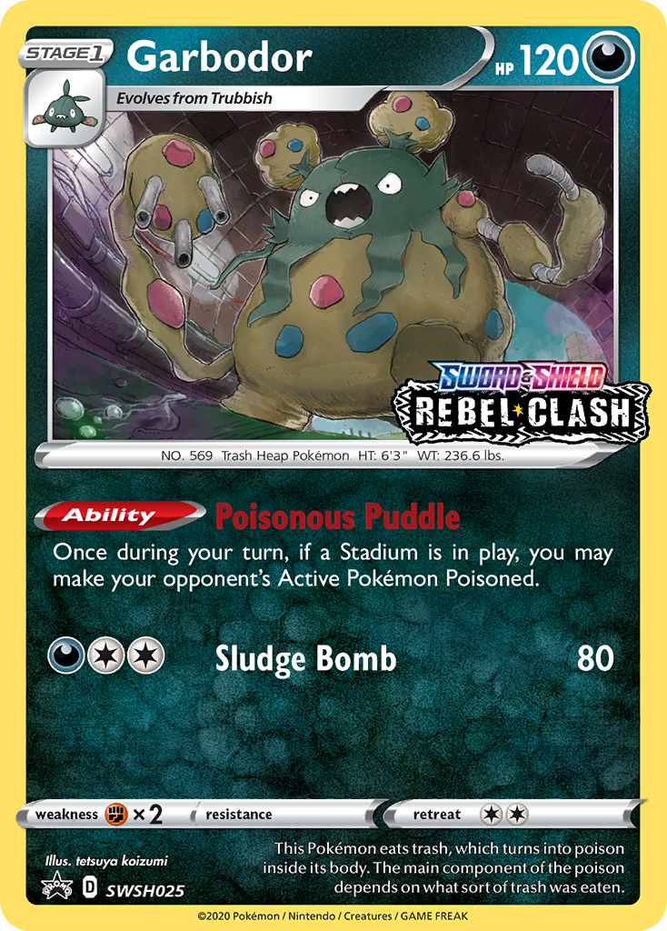 SWSH025 Garbodor