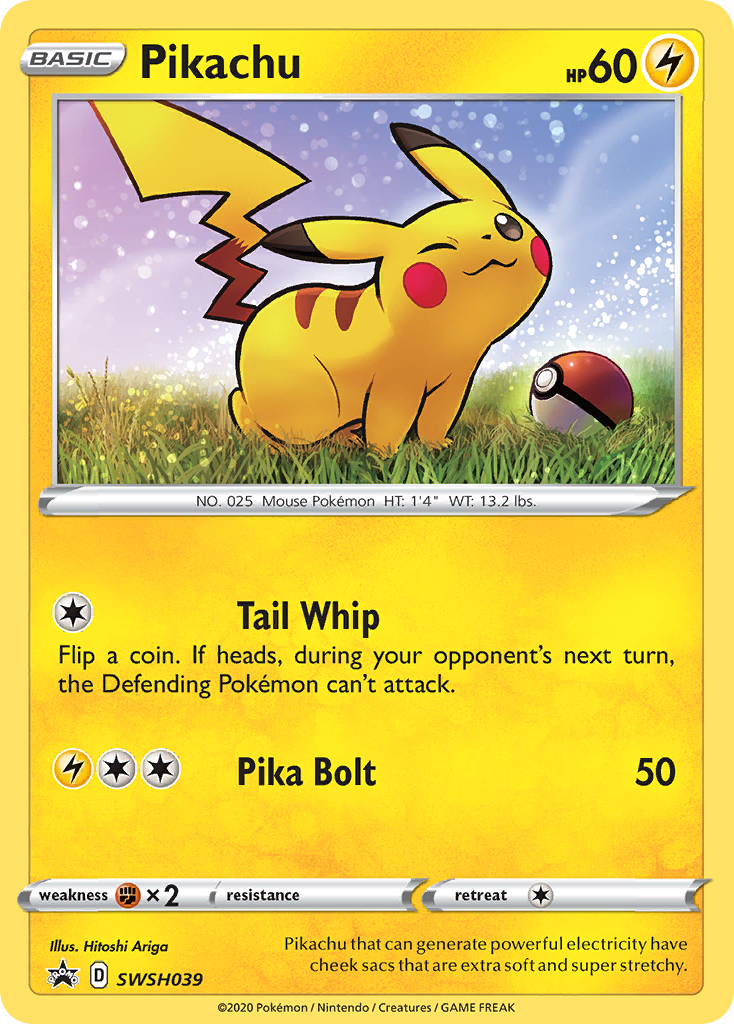 SWSH039 Pikachu