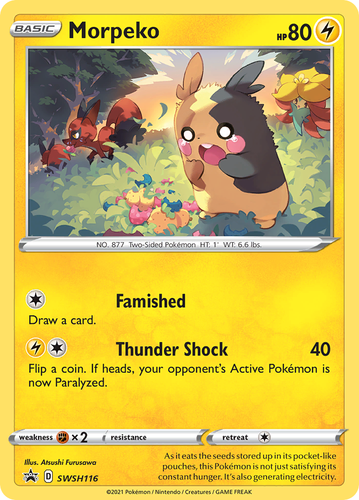 SWSH116 Morpeko