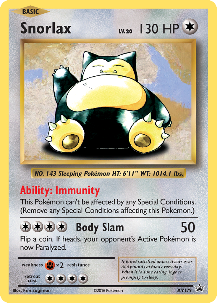 XY179 Snorlax