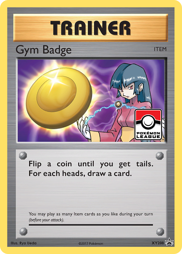 XY208 Gym Badge