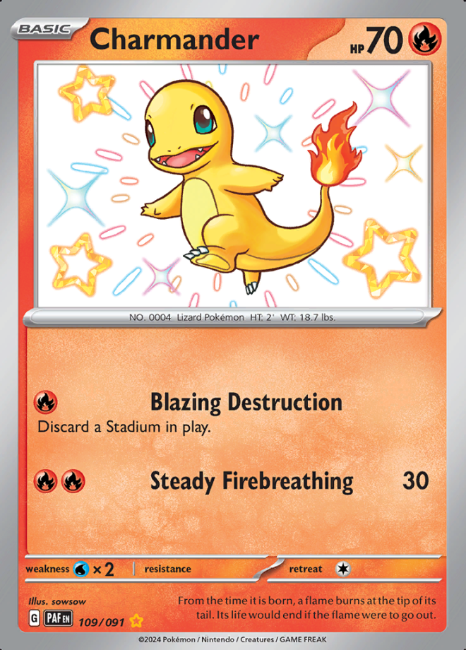 109/091 Charmander