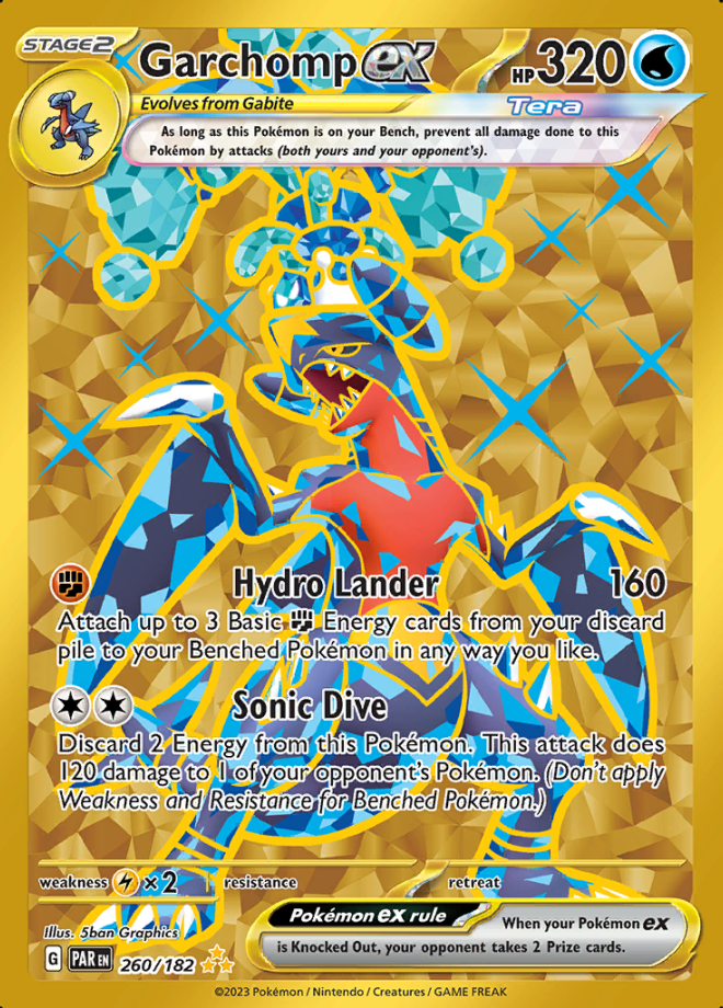 260/182 Garchomp ex