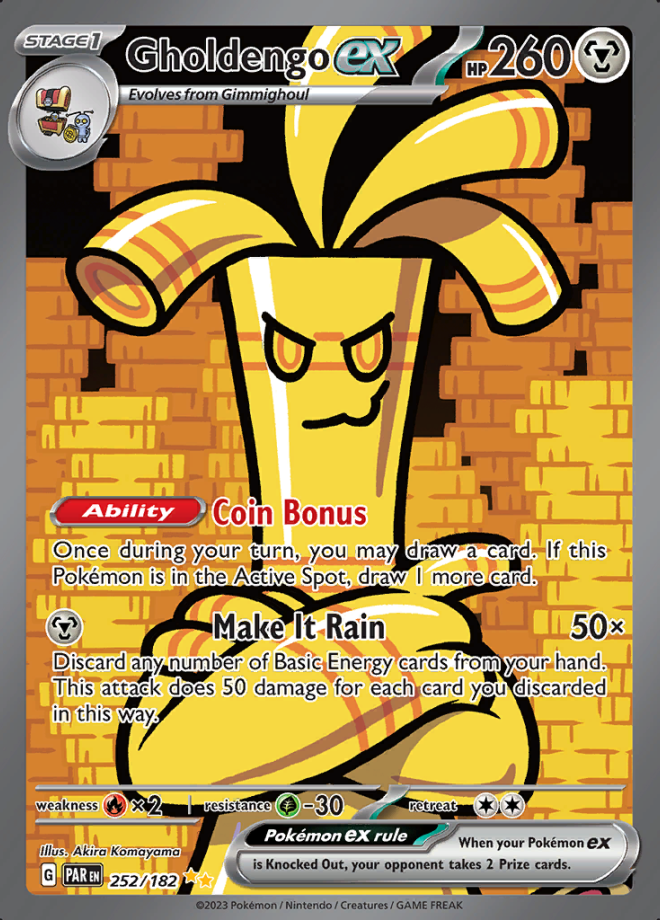 252/182 Gholdengo ex
