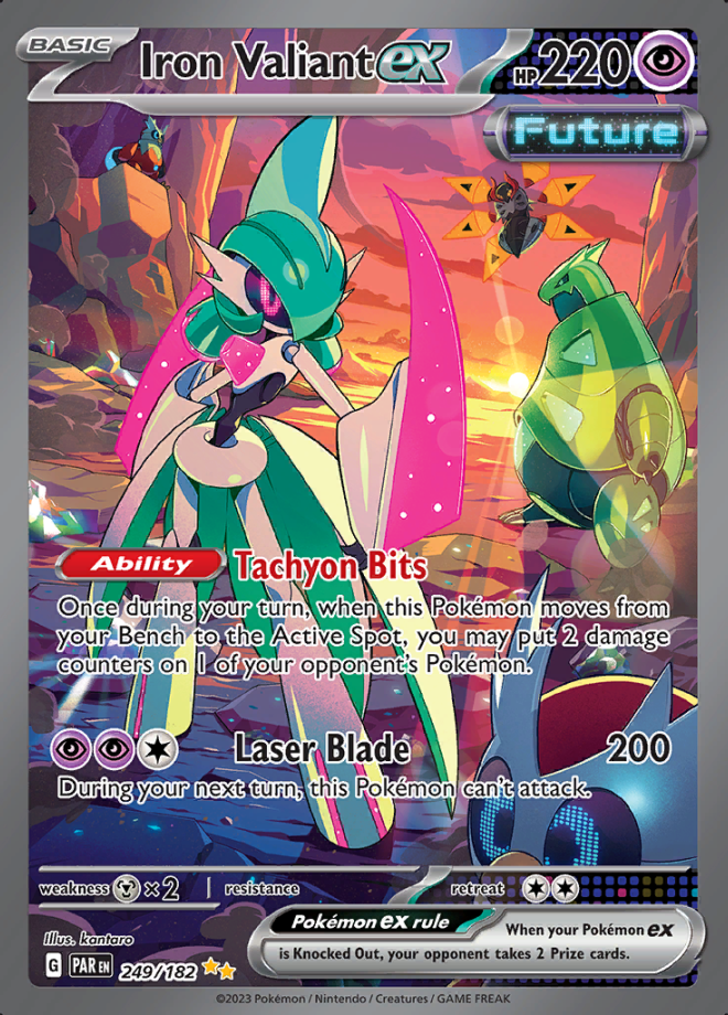 249/182 Iron Valiant ex