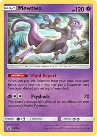 SM Promos - Mewtwo - SM214 #SM214 (Promo) - Holofoil