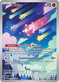 SV04: Paradox Rift - Minior #201/182 (Illustration Rare) - Holofoil