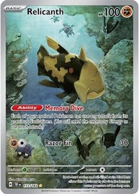 SV05: Temporal Forces - Relicanth #173/162 (Illustration Rare) - Holofoil