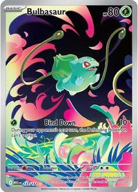 ME01: Mega Evolution - Bulbasaur #133/132 (Illustration Rare) - Holofoil