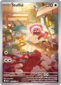 ME01: Mega Evolution - Stufful #154/132 (Illustration Rare) - Holofoil