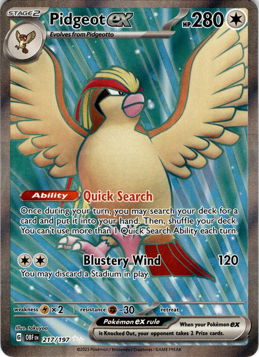 217/197 Pidgeot ex