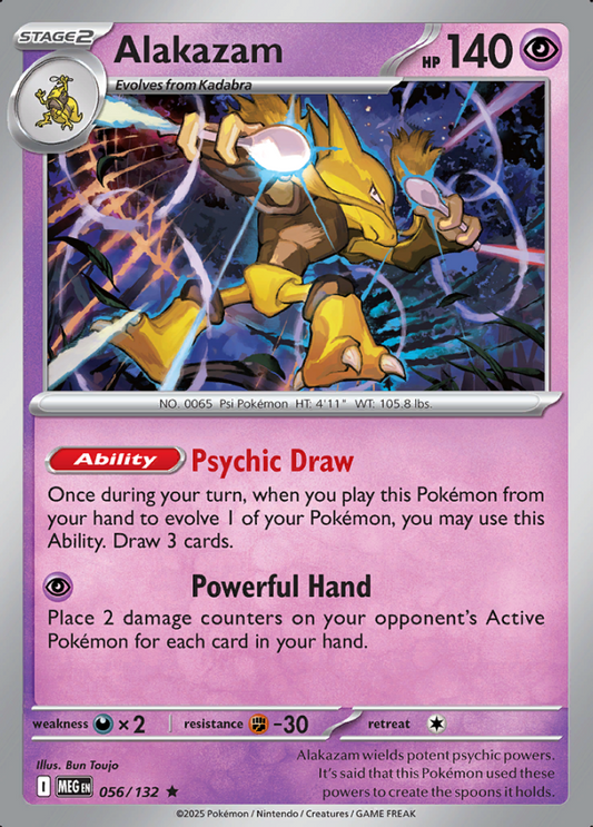 056/132 Alakazam