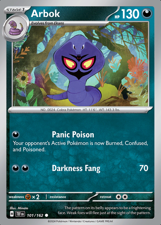 101/162 Arbok