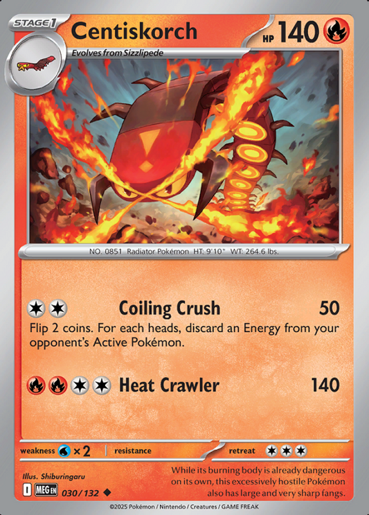 030/132 Centiskorch