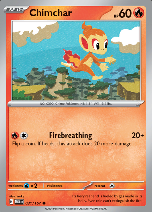 031/167 Chimchar