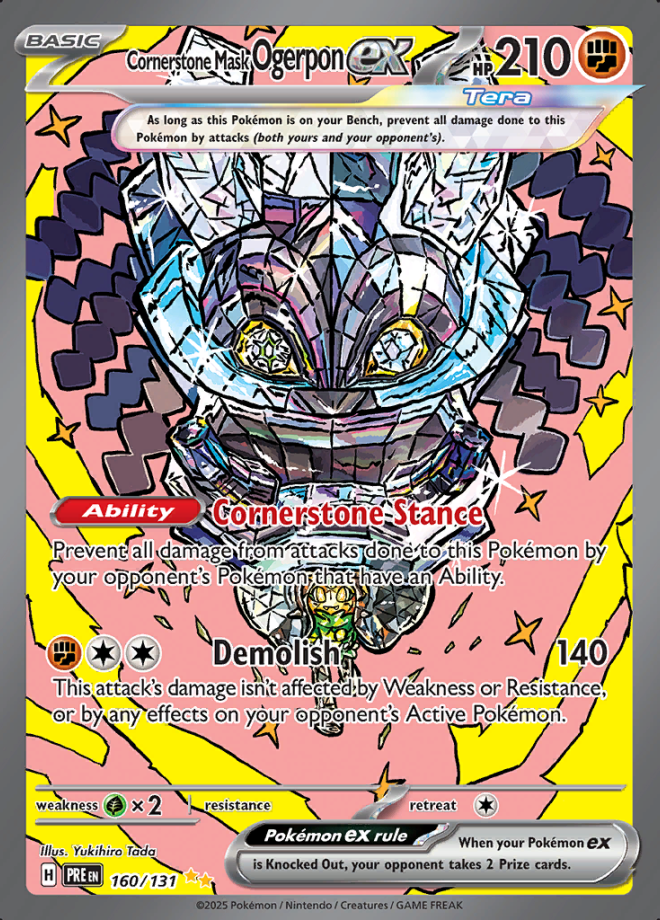 160/131 Cornerstone Mask Ogerpon ex
