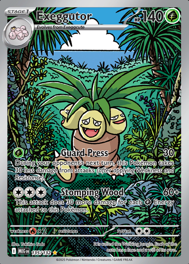 135/132 Exeggutor