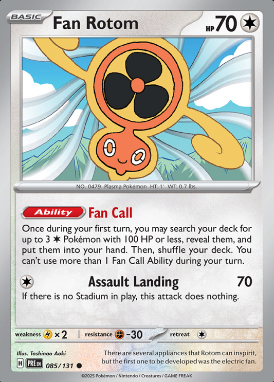 085/131 Fan Rotom