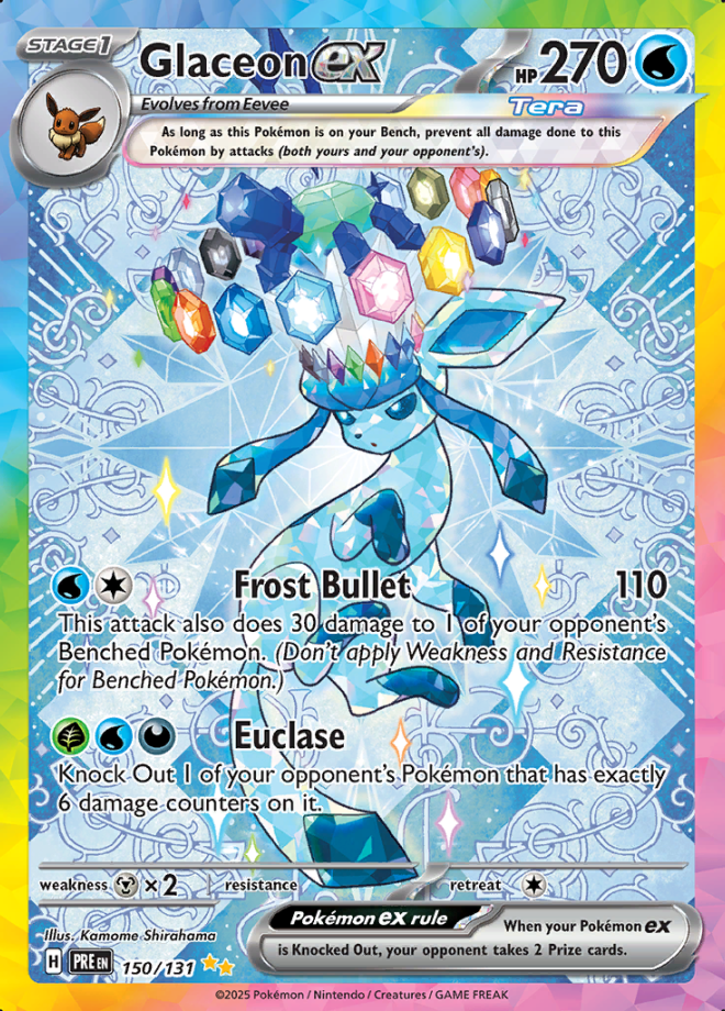 150/131 Glaceon ex