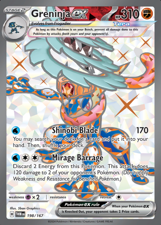 198/167 Greninja ex