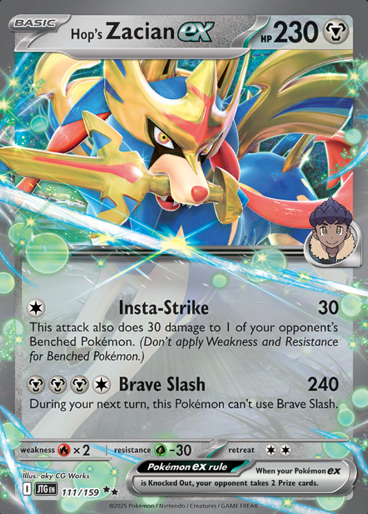 111/159 Hop's Zacian ex