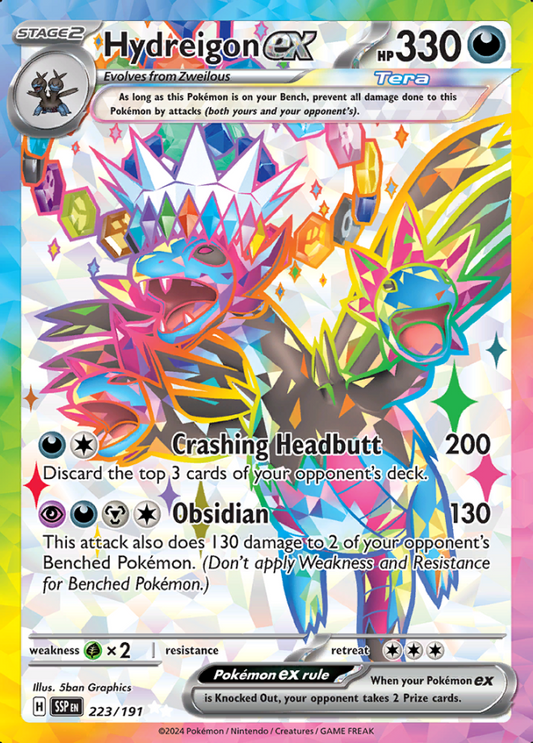 223/191 Hydreigon ex