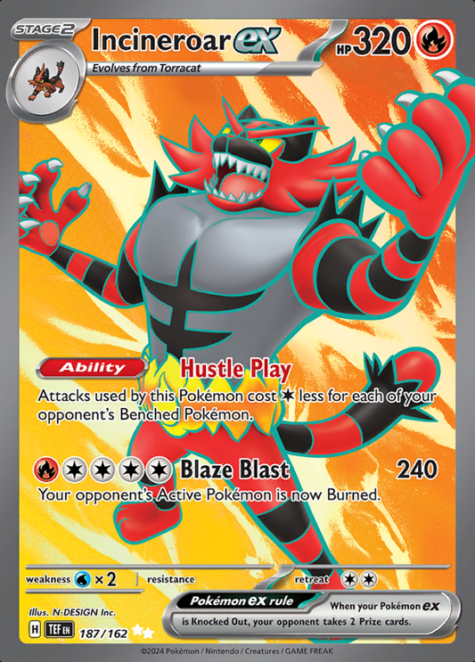 187/162 Incineroar ex