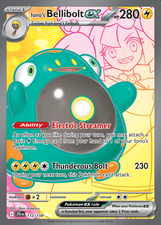 172/159 Iono's Bellibolt ex