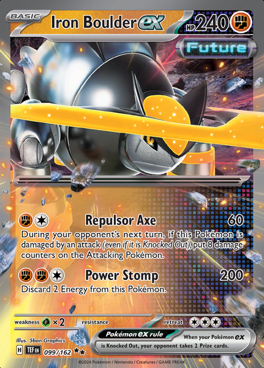 099/162 Iron Boulder ex